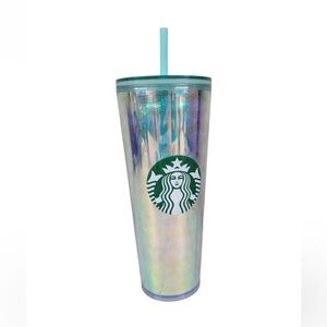 Starbucks Iridescent Mermaid Scale Venti 24oz Cold Cup Tumbler